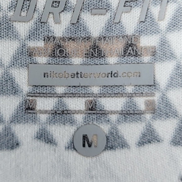 Nike Dri-Fit Runners Tank | Color: Black/White | Size: M - Picture 3 of 3